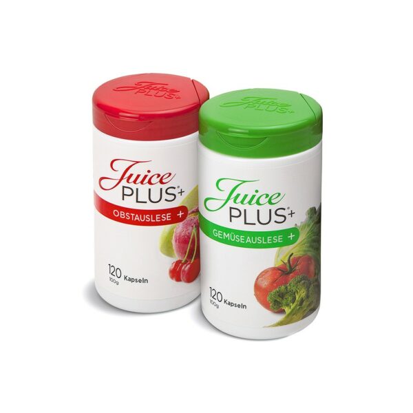Juice Plus+® Obst & Gemüseauslese Kapseln (2x2 Dosen)